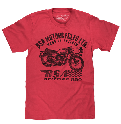 BSA Spitfire T-Shirt - Red