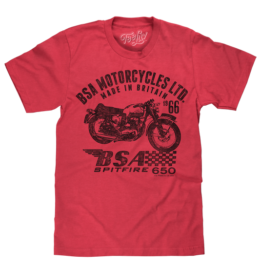 BSA Spitfire T-Shirt - Red