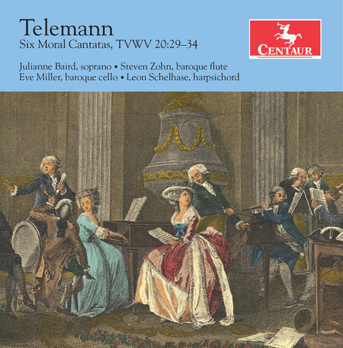 Telemann / Baird / Schelhase - Six Moral Contatas Music CD
