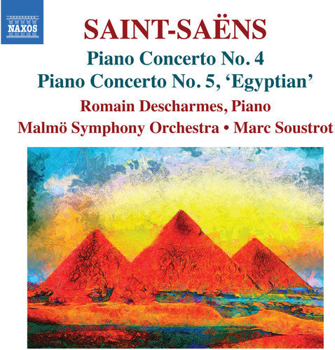 Saens / Descharmes / Soustrot - Piano Concertos 4 & 5 [CD]