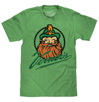 Vernor's Gnome Logo T-Shirt - Green
