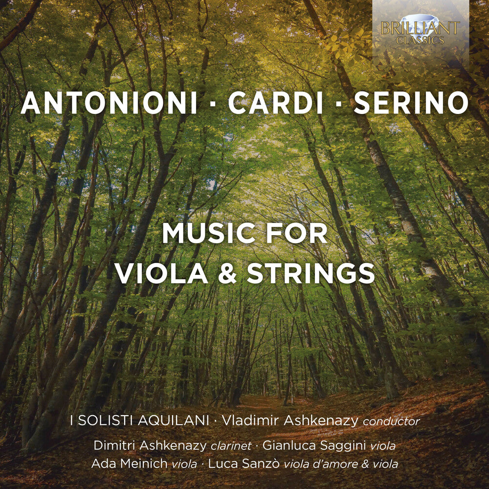 Antonioni / Ashkenazy / Saggini - Music for Viola & Strings [CD]