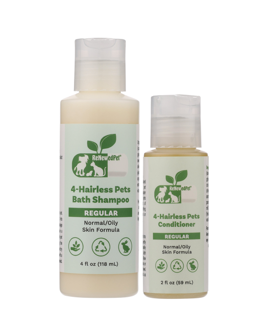 4-HAIRLESS PETS PETS REGULAR SHAMPOO & CONDITIONER - Triathlete Store