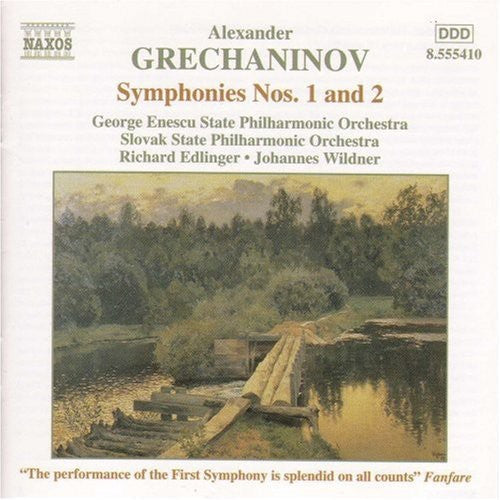 Richard Edlinger - Symphonies 1 & 2 Music CD