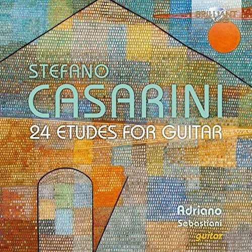 Adriano Sebastiani - 24 Etudes for Guitar [CD]
