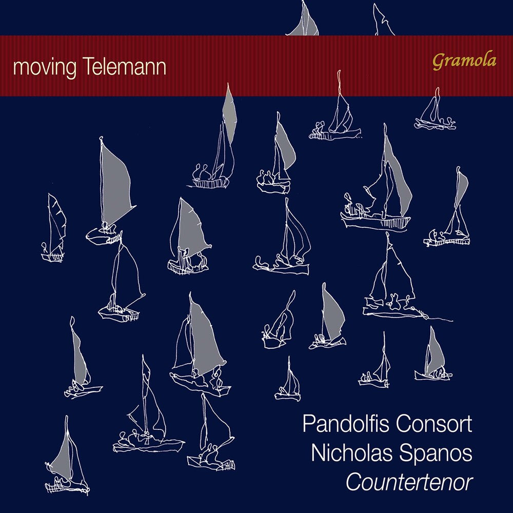 Telemann / Spanos / Pandolfis Consort - Moving Telemann [CD]
