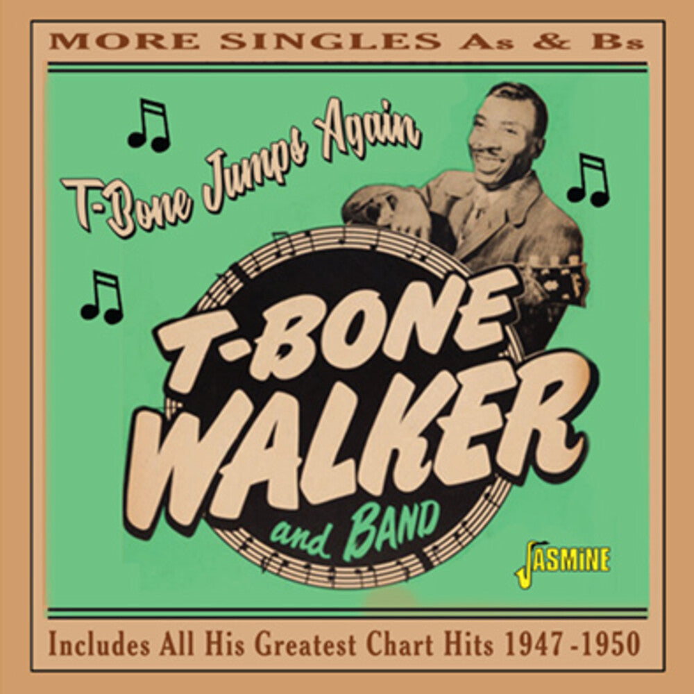 T-Bone Walker - T-Bone Jumps Again: More Singles As & Bs - Includes All His Greatest Chart Hits 1947-1950 [CD]