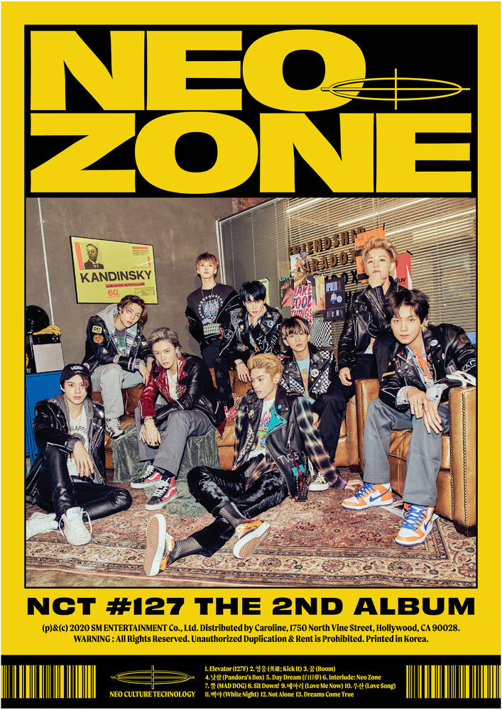 NCT 127 - The 2nd Album 'NCT #127 Neo Zone' [N Ver.]