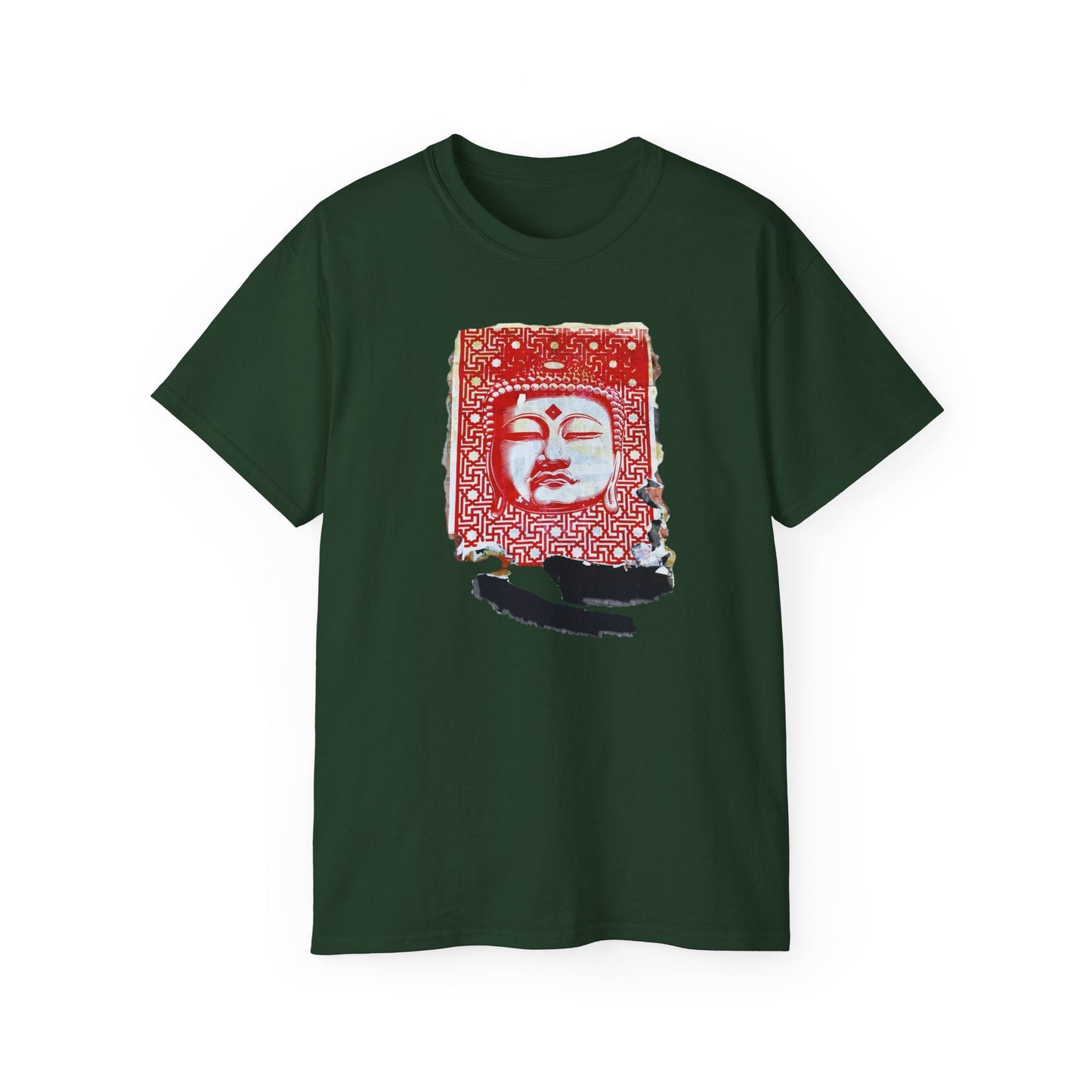 Fine Art Buddha Tablet Print Unisex Ultra Cotton Tee