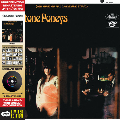 Ronstadt,linda - The Stone Poneys - Cardboard Jacket 2018 - Music CD