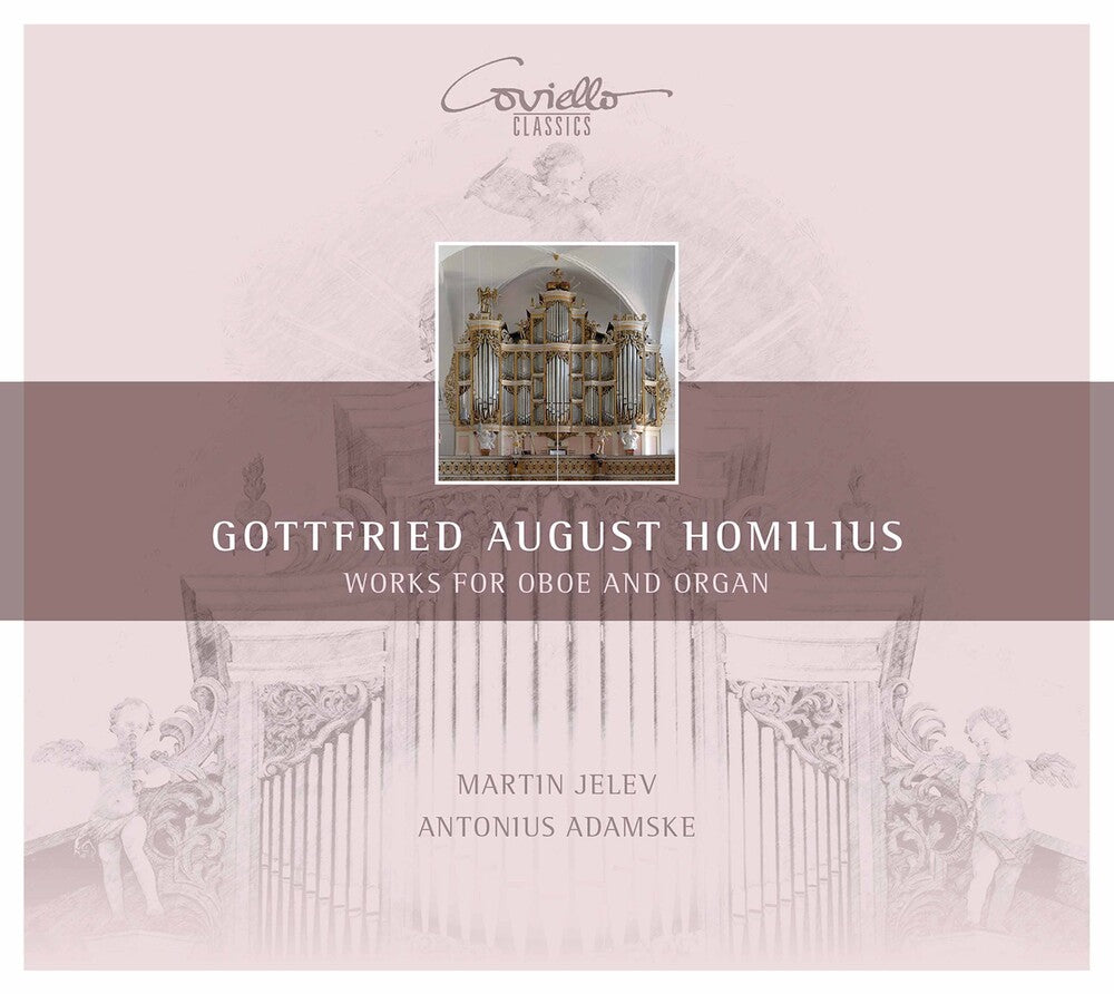Homilius / Jelev / Adamske - Works for Oboe & Organ [CD]