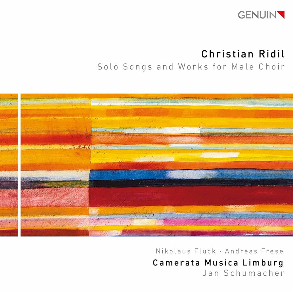 Ridil / Fluck - Solo Songs & Works Male Choir [CD]