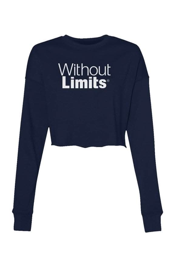 Sponge Fleece Cropped Crew