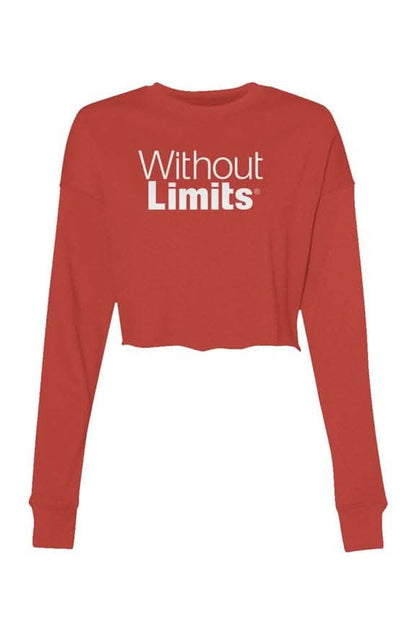 Sponge Fleece Cropped Crew
