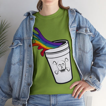 Rainbow Slushy Unisex Heavy Cotton Tee