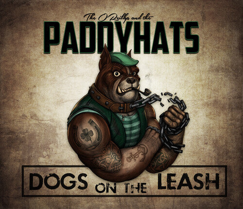 O'reillys & The Paddyhats - Dogs On The Leash (mint Green & Orange Splatter) - Vinyl Record