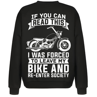 Quotes Biker Sweater