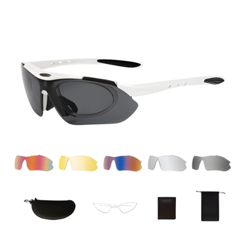 Men's and Women's Cycling Sports Sunglasses – Road & Mountain Bike Riding Protective Goggles with UV Protection Eyewear