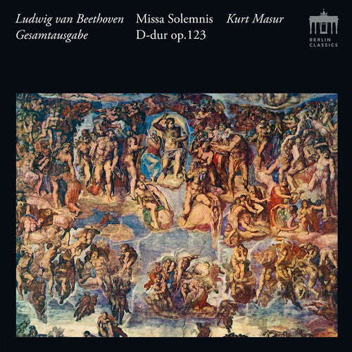 Beethoven / Masur / Schreier - Missa Solemnis D-dur - Music CD