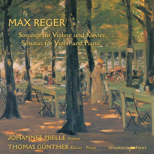 Reger / Prelle / Gunther - Sonatas for Violin & Piano [CD]