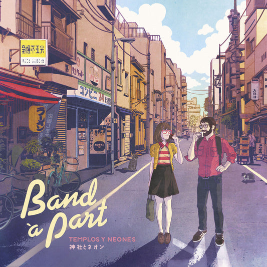Band A Part - Templos Y Neones [Clear Vinyl] [Limited Edition] [Download Included] Vinyl Record