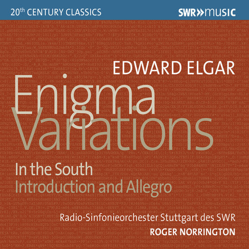 Elgar - Enigma Variations [CD]