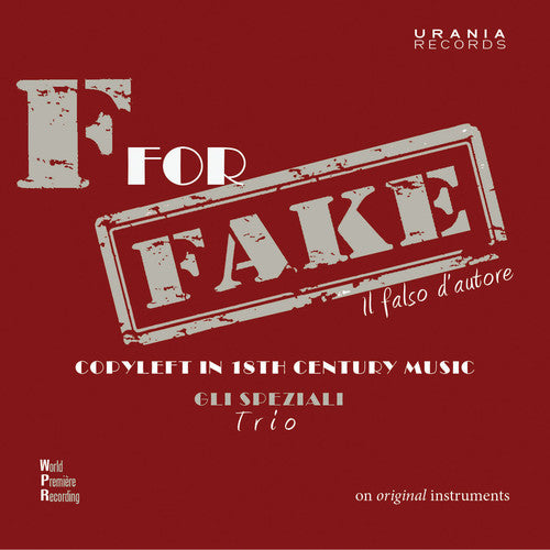 J Bach C - F for Fake [CD]