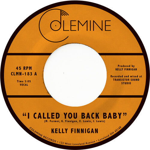 Finnigan,kelly - I Called You Back Baby - Vinyl Record