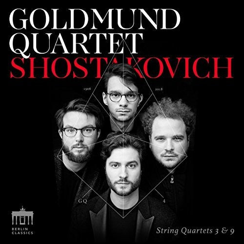 Shostakovich / Goldmund Quartet - String Quartets 3 & 9 [CD]
