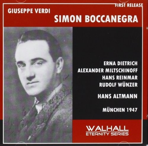 Reinmar - Simon Boccanegra [CD]