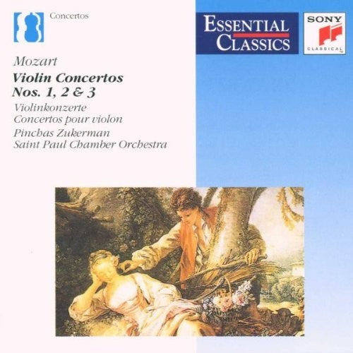 Zukerman / st Paul Chamber Orchestra - Violin Concertos Music CD
