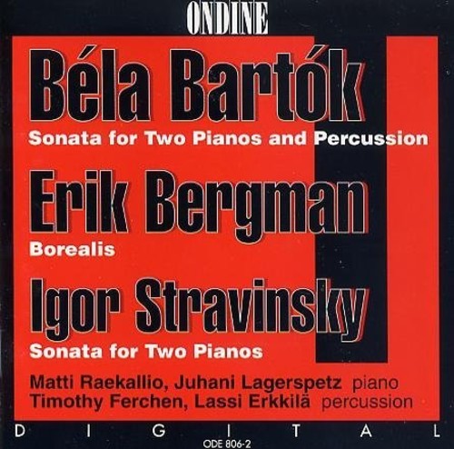 Raekallio / Lagerspetz - Bartuk Bergman Stravinsky [CD]