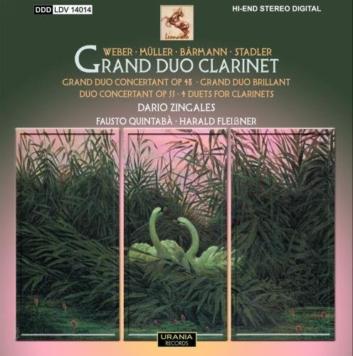 Zingales / Quintaba / Fleissner - Grand Duo Clarinet [CD]