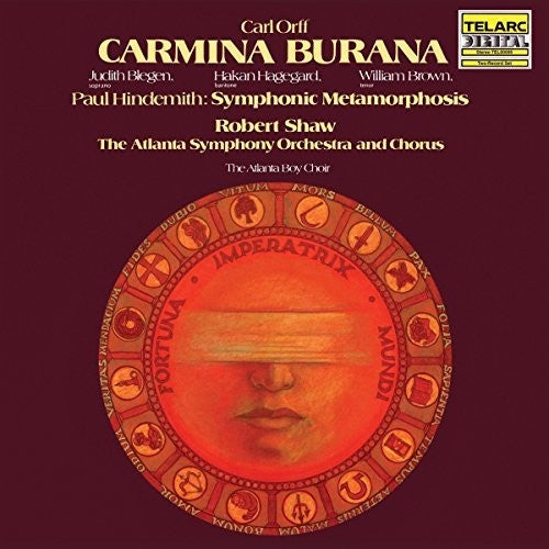 Orff / Shaw,robert / Atlanta Symphony Orchestra - Carmina Burana - Vinyl Record