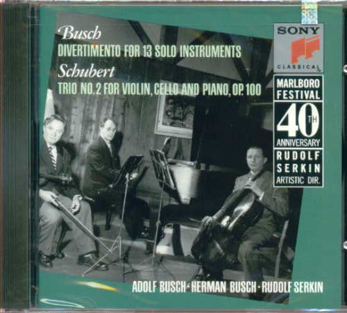 Serkin / Rose / Levine - Marlboro Fest 40th Anniversary [CD]
