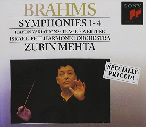 Mehta / Israel Philharmonic Orchestra - Symphonynies 1-4 [CD]