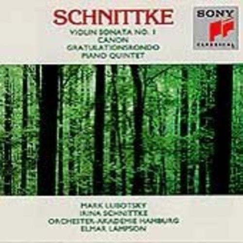 Lubotsky - Violin Sonata 1 [CD]