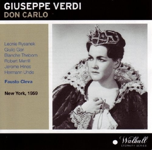 Rysanek - Don Carlo Music CD