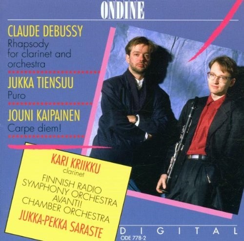 Kriikku / Saraste - Rhapsody For Clarinet - Music CD
