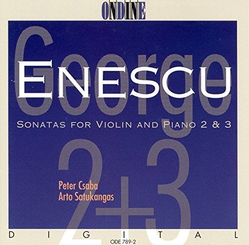 Csaba / Satukangas - Sonatas for Violin [CD]