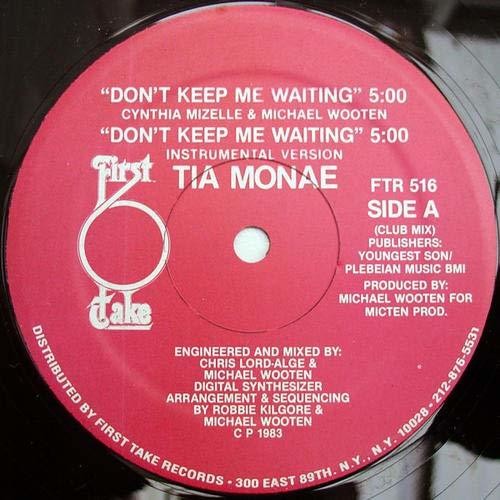 Tia Monae - Don't Keep Me Waiting [12" Vinyl]