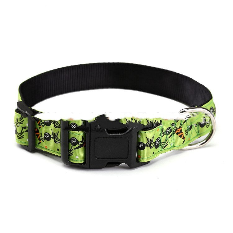 Halloween Print Pet Collar