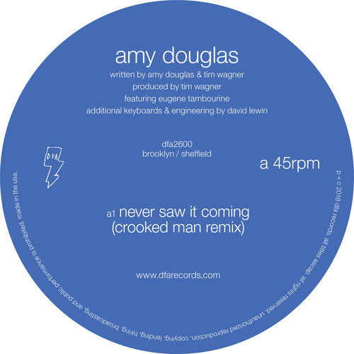 Amy Douglas - Never Saw It Coming [LP] Vinyl Record