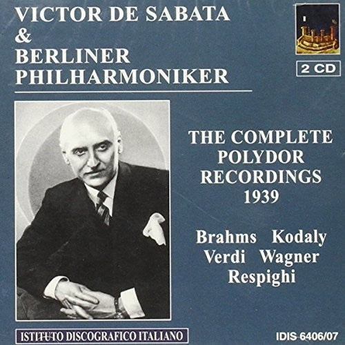Brahms J / Berlin Philharmonic Orch / De Sabata - Brahms J.: Symphony 4 [CD]