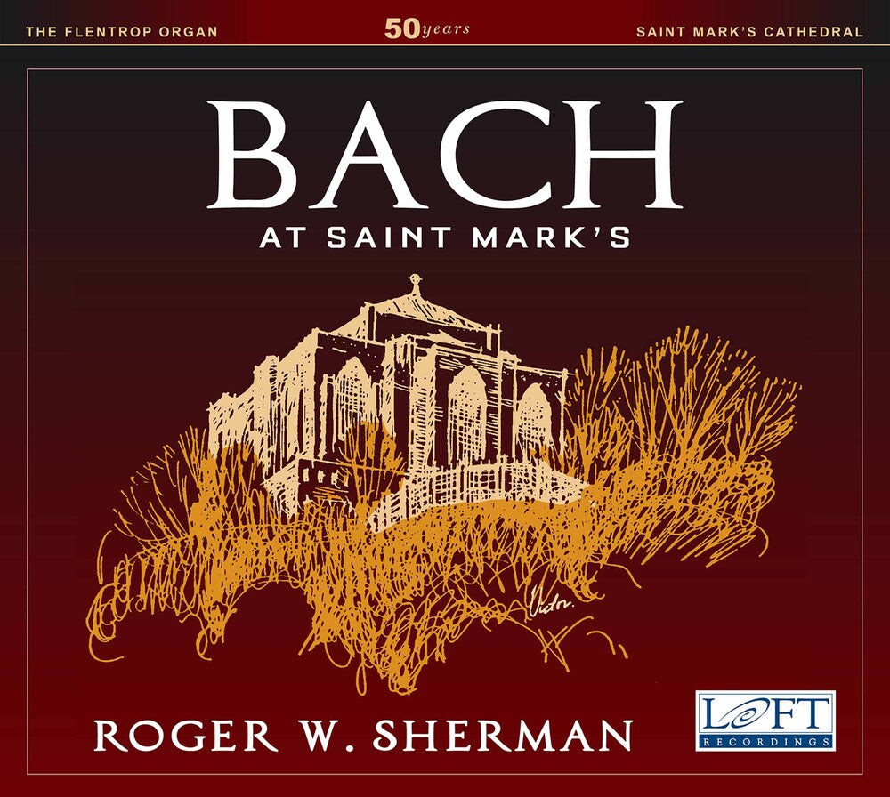 J Bach S / Sherman - Bach at Saint Mark's Music CD