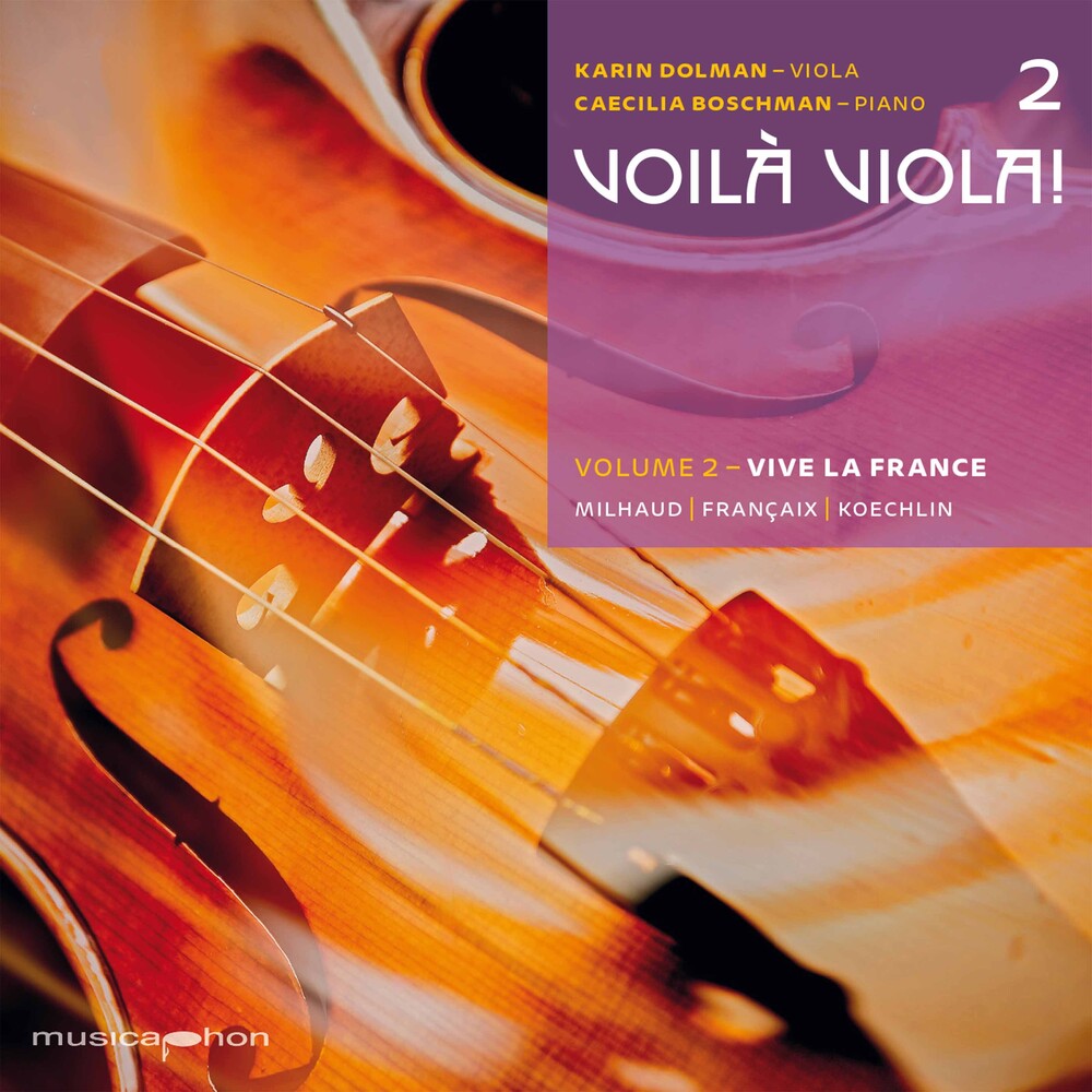 Francaix / Dolman / Boschman - Voila Viola 2 [CD]
