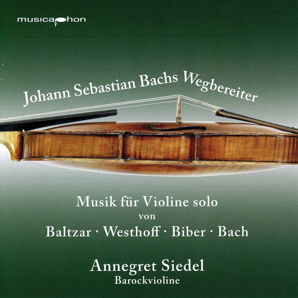 Baltzar / Siedel - Bach's Predecessors Music CD
