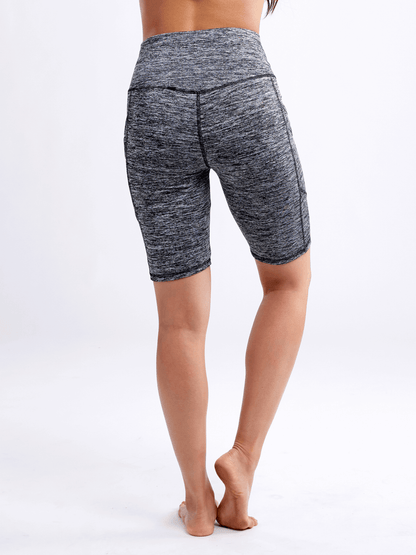 JupiterGear High-Waisted Sports Shorts with Double Side Pockets