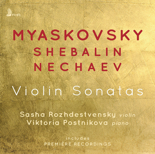 Myaskovsky - Sonat for Violin & Piano 70 [CD]