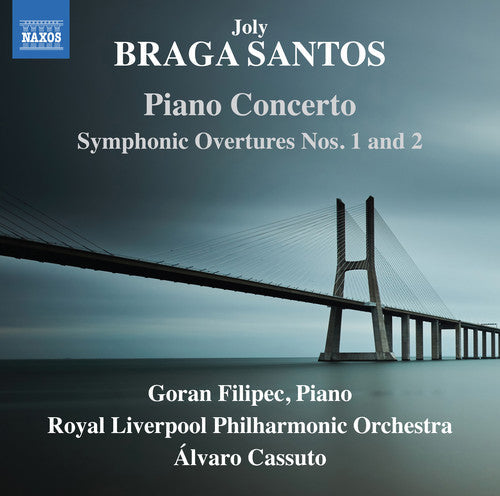 Santos - Piano Concerto / Symphonic Overtures 1 & 2 [CD]